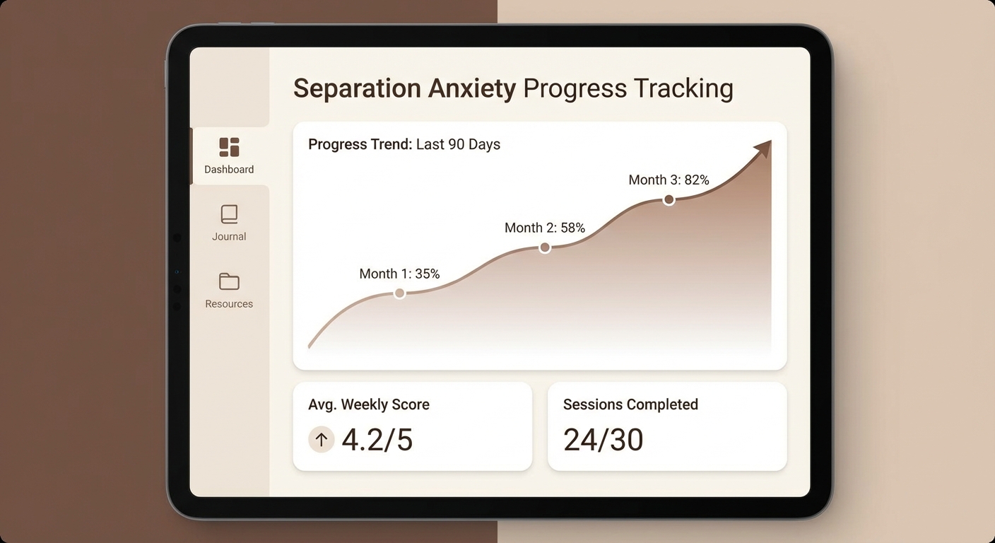 Separation Anxiety Recovery Tracker